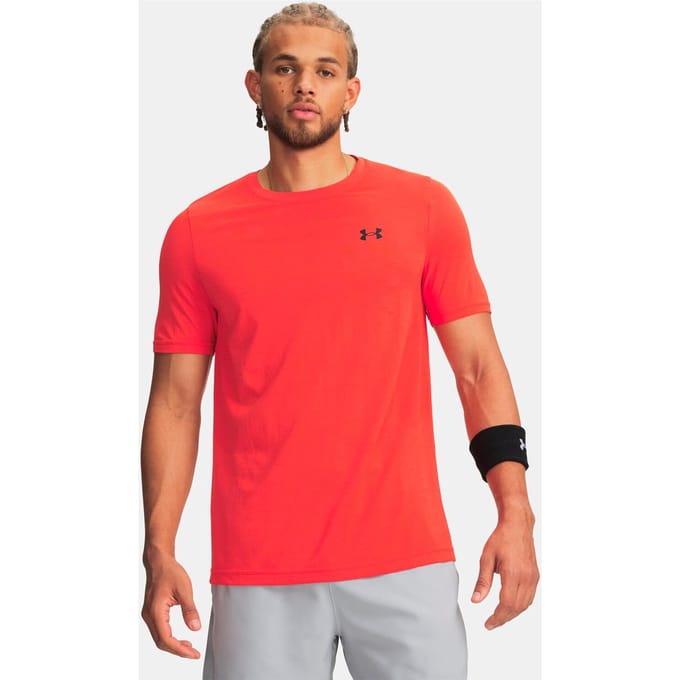 UNDER ARMOUR - vanish seamless ss-red - Training t-shirt korte mouw heren - Rood