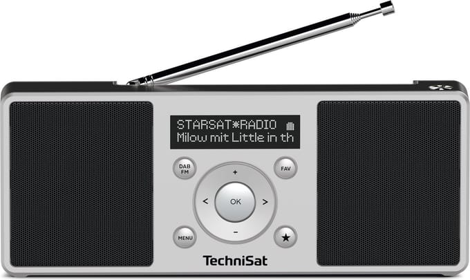 TechniSat DIGITRADIO 1 S Draagbaar Analoog & digitaal Zwart, Zilver