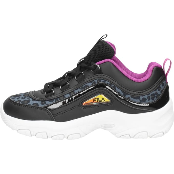 Fila Strada a Low Sneakers Zwart Imitatieleer - Dames - Maat 34