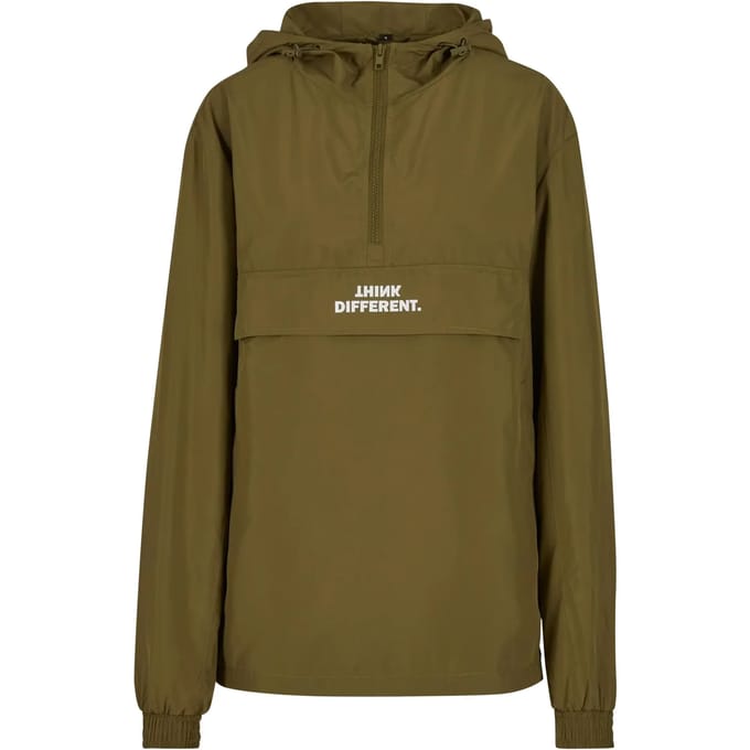 Mister Tee - Think Different Basic Pullover Jas - M - Olijfgroen