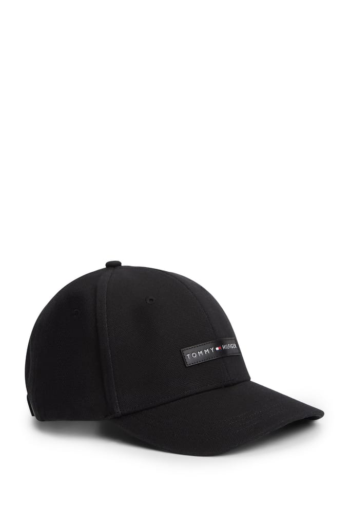 Tommy Hilfiger Foundation Canvas Cap Black Taglia: OS | Cappelli Outlet | Uomo | Nero