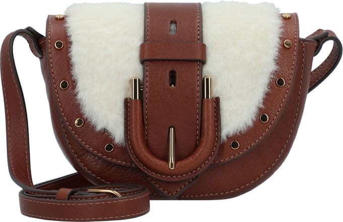FOSSIL Schoudertas Harwell Flap Crossbody Natural Crème