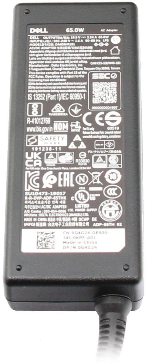 Dell W1N63 oplader 65W