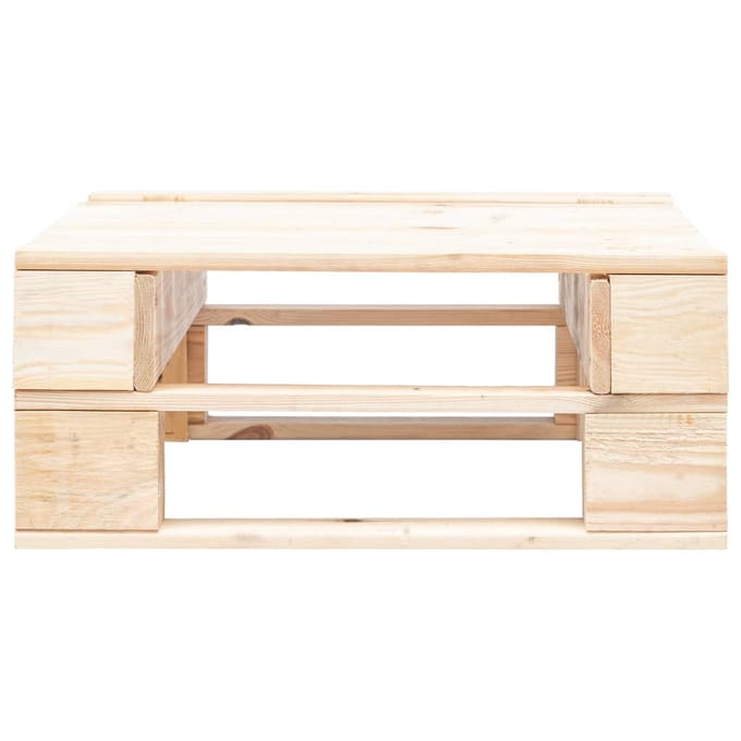 vidaXL - Tuinhocker - pallet - hout