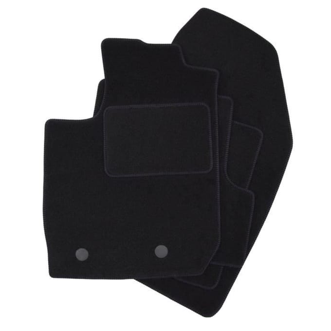 Vloermatten - Dacia - Duster - Zwart velours - 4 stuks - Precieze pasvorm