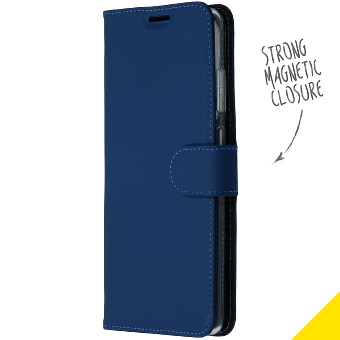 Accezz Hoesje - Geschikt voor Samsung Galaxy S20 Ultra - Wallet Softcase Bookcase - Blauw