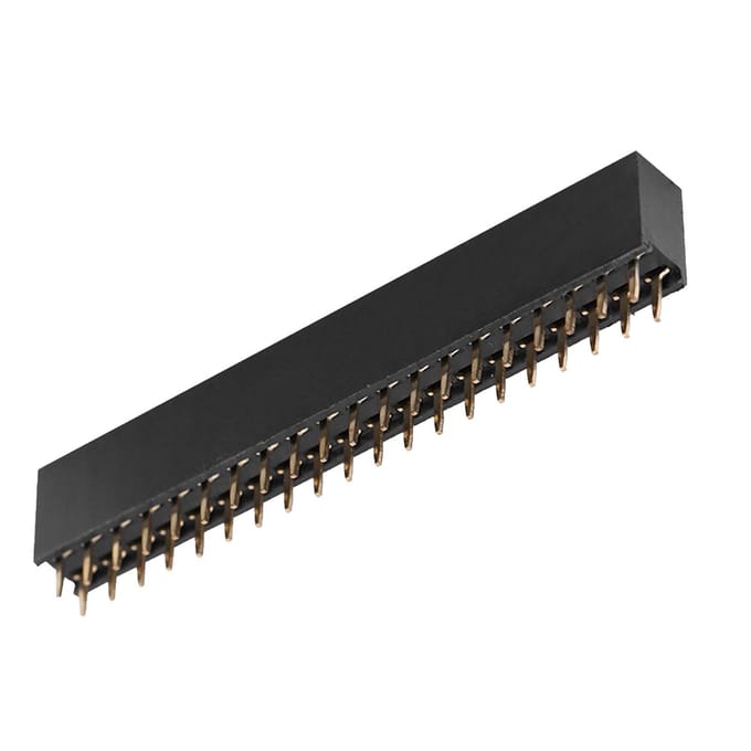 5 stuks 2 x 20 pinnen 2,54 m pitch vrouwelijke dubbele rij korte pinheaders voor Raspberry Pi
