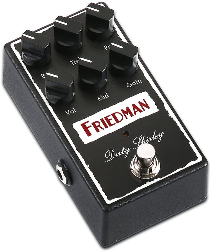 Friedman Dirty Shirley Pedal - Distortion voor gitaren