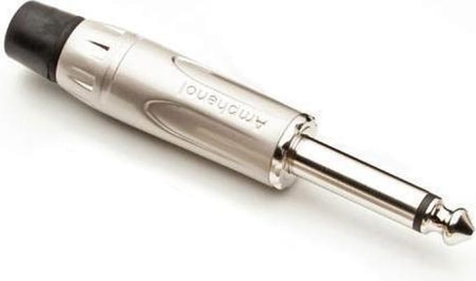 Amphenol ACPM-KN adapter 6.3mm Mono Metallic