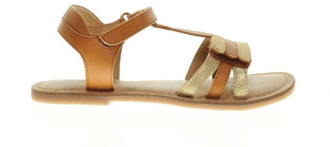 Kickers Meisjes Sandaal Cognac maat 32