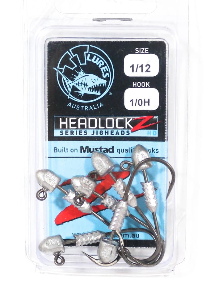 Tackle Tactics TT Headlockz HD jigkop 1/12 oz 1/0 6/verpakking (3573)