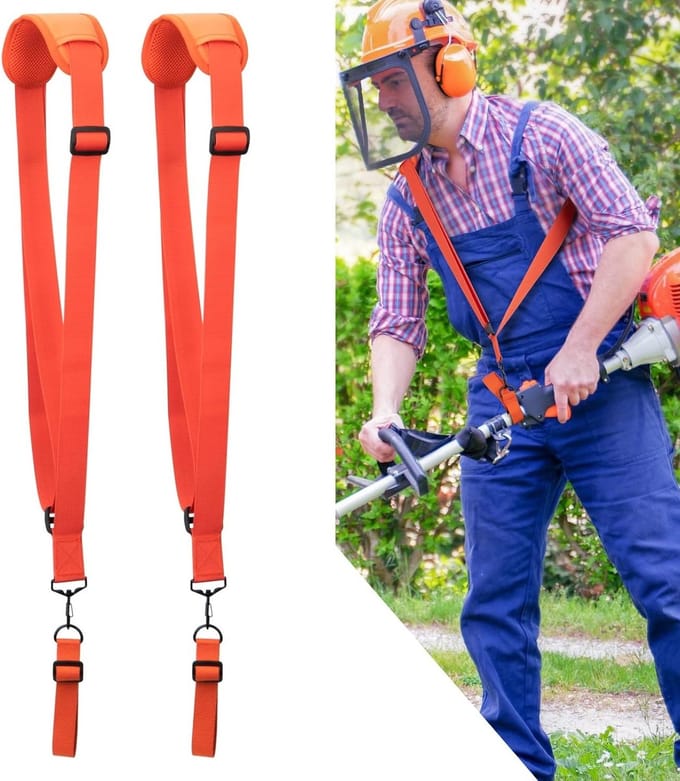 Ergonomische Schouderriem voor Borstelfrees - Comfortabel, Verstelbaar en Duurzaam