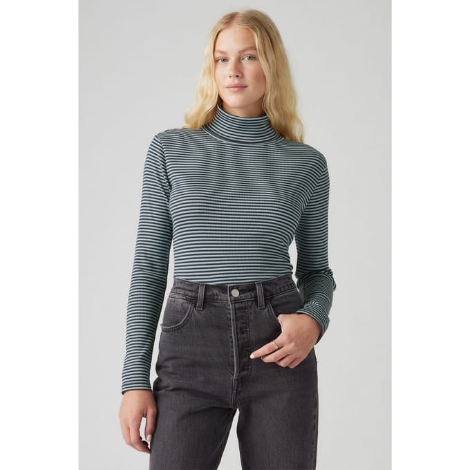 Levi's Dreamy Turtleneck Iceberg Blazer Navy Taglia: S | Maglie a manica lunga Outlet | Donna | Blu