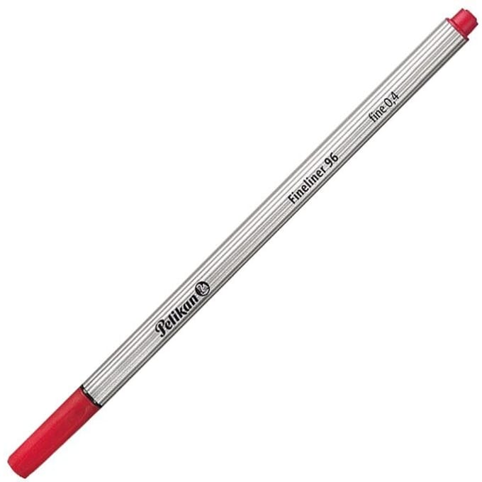Pelikan fijnlijnstift 0,4 mm rood