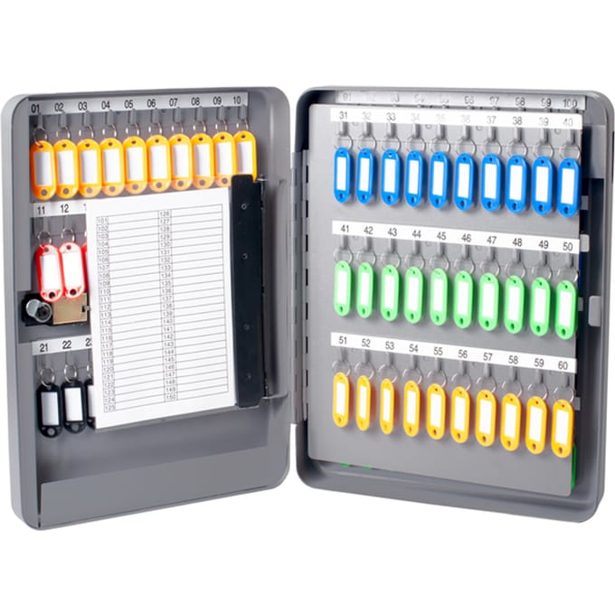 Sleutelkast Pavo basic met cijferslot 130 haken 370x280x80mm