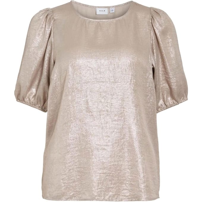 Vila Metalla Shirt Dames - Maat M (38)