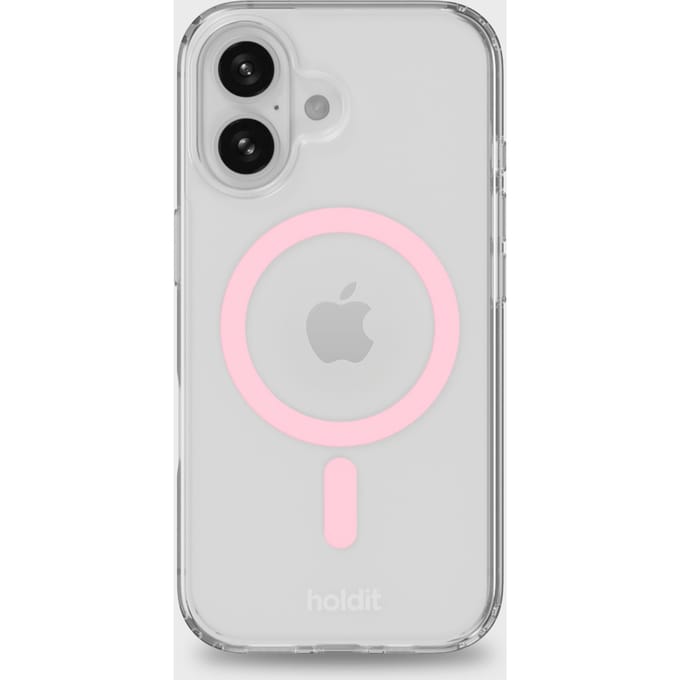 Phone Case Transparent Magsafe Compatible Pink / Transparent iPhone 16 Plus