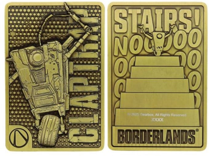 FaNaTtik Borderlands Ingot Claptrap Limited Edition Coins