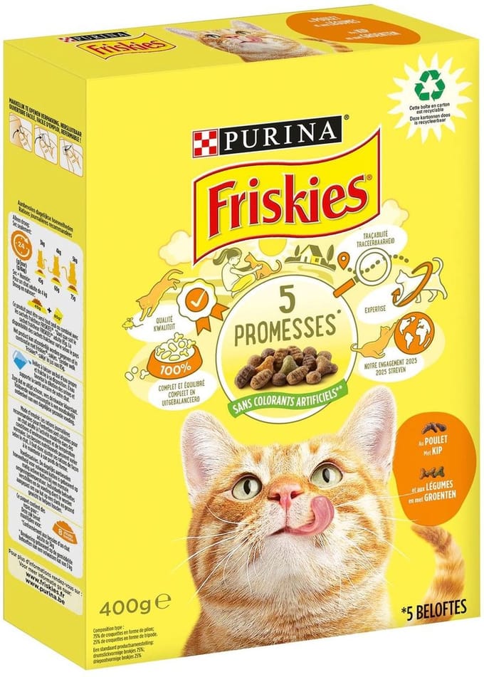 Friskies Kat - kip en groenten - 400g