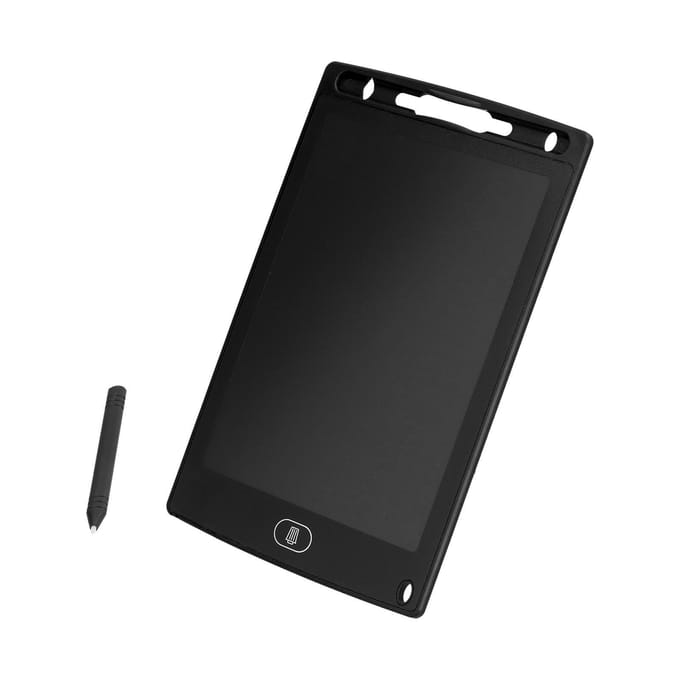Schrijftablet 8,5 inch Volledig scherm Draagbaar LCD Digitaal Schrijfbord met Pen om te Tekenen zwart