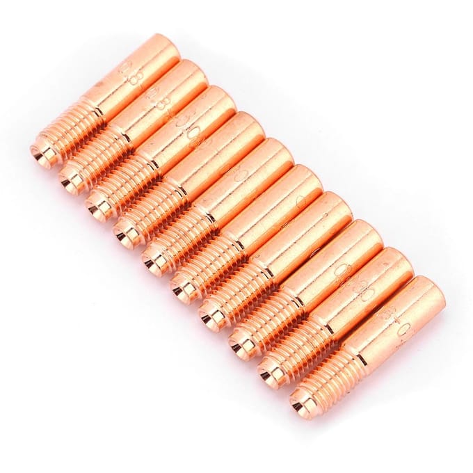 10pcs set MIG Welding Contact Tips 030  0.8MM for Miller 000067