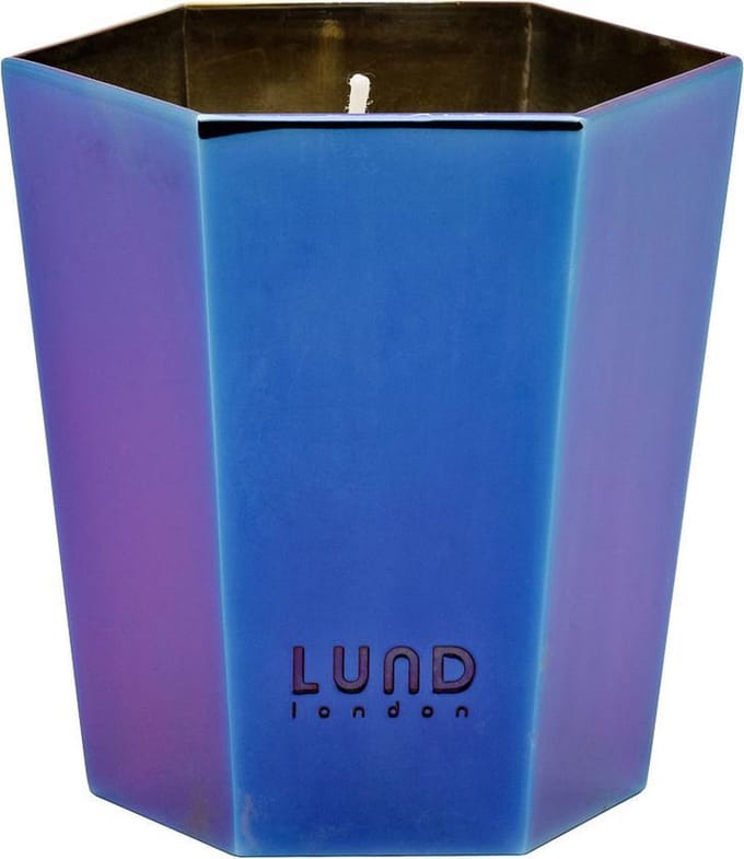 Lund London - kaars in pot - oil slick - cedar wood