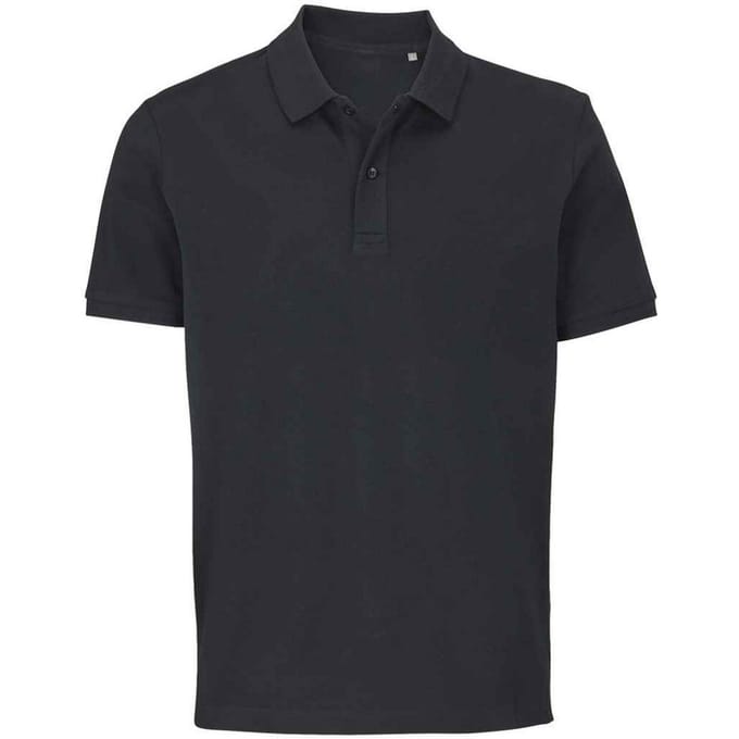 SOLS Unisex Pegase Volwassenen Poloshirt (Zwart)