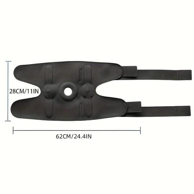 1 stuks Hoge Kwaliteit Sparthos Scharnierende Kniebrace one size zwart