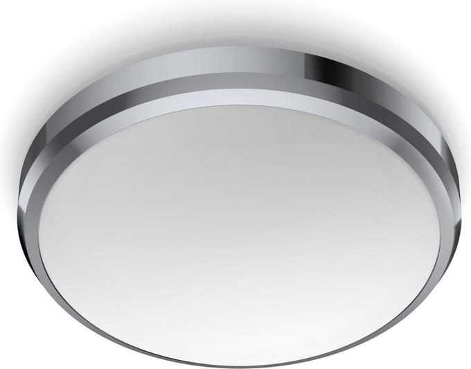 Philips Doris badkamerplafonnière - chroom - klein - 6 W
