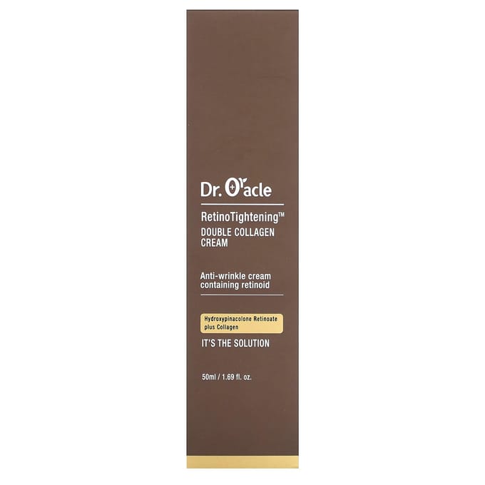 Dr. Oracle, Raffermissement Rétino, Crème Double Collagène, 1,69 fl oz (50 ml) white