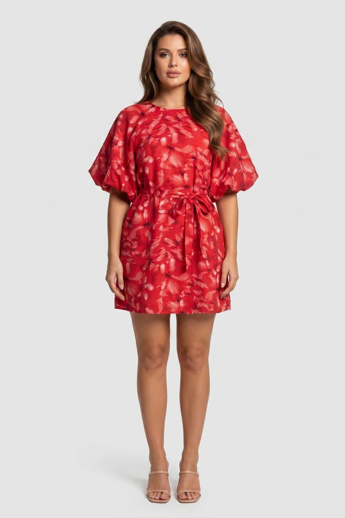 & Other Stories Cooper Dress Red Größe: M | Minikleider Outlet | Damen | Rot