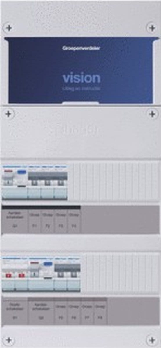 Hager VISION Installatiekast - VKG32E - E2XWH