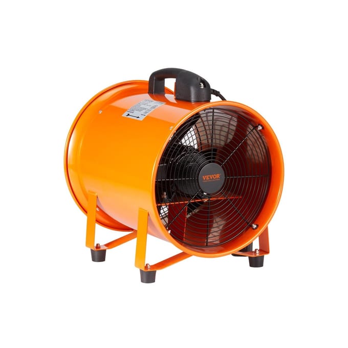 203,2 mm Draagbare Afzuigventilator Blower 10m Slang Ventilator Industrieel