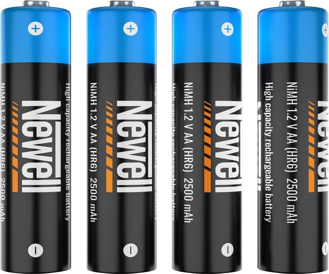Newell Oplaadbare AA Batterijen 2500mAh 4-Pak