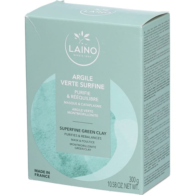 Laino Groene Klei Superfijn 300 Gezichtsmasker