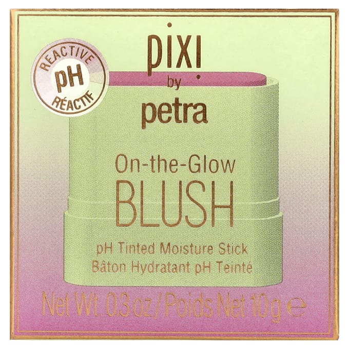 Pixi Beauty, On the Glow Blusher, pH Gekleurde Moisture Stick, Wangkleur, 10g (0,3 oz) pink