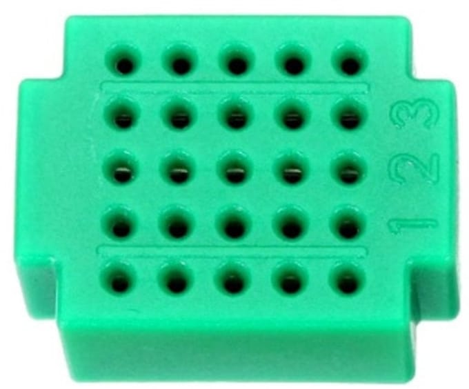 OTRONICÂ® Ultra Mini Breadboard Groen - XF-25