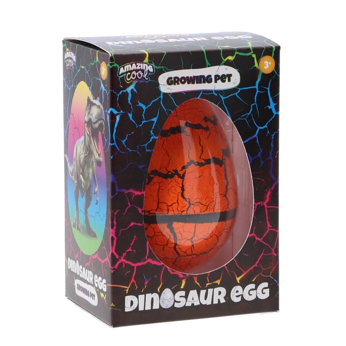 Amazing Cool Dino Groei Ei 11 Cm Kleur Assorti