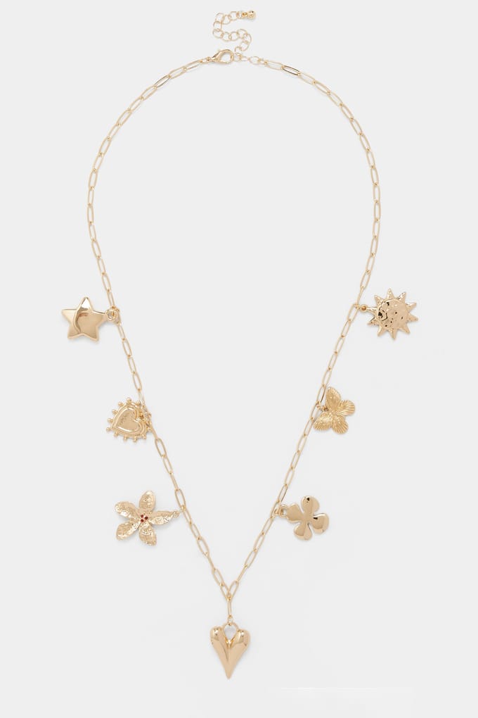 Yours Goudkleurige Bedelketting Met Kettingsize One Size