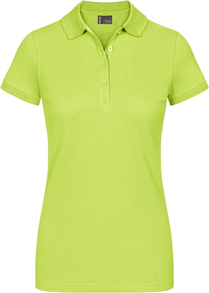 Damespolo 'Promodoro' met korte mouwen Apple Green - S