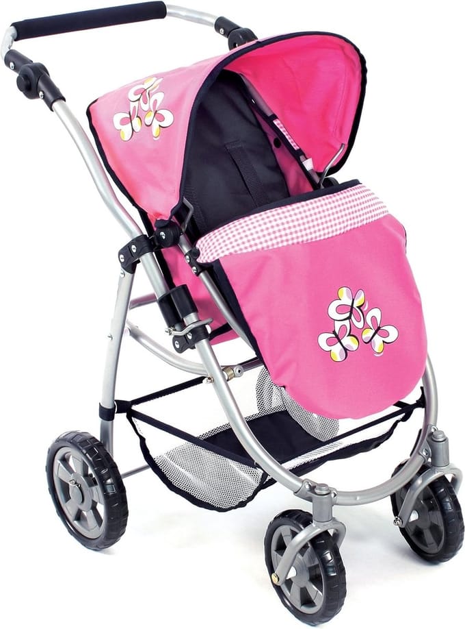 Puppen-Kombi Emotion 3In1 Bl./Rosa,82C