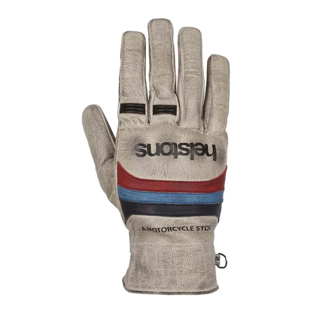 Winter leren motorhandschoenen Helstons bora