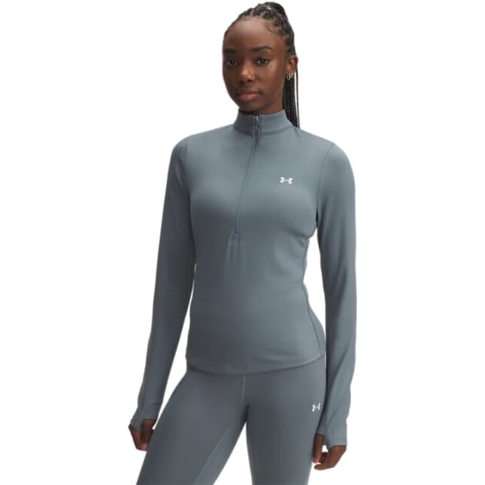 Under Armour Damen Longsleeve Motion 1/2 Zip Emea 6001618 Blue 587-XS