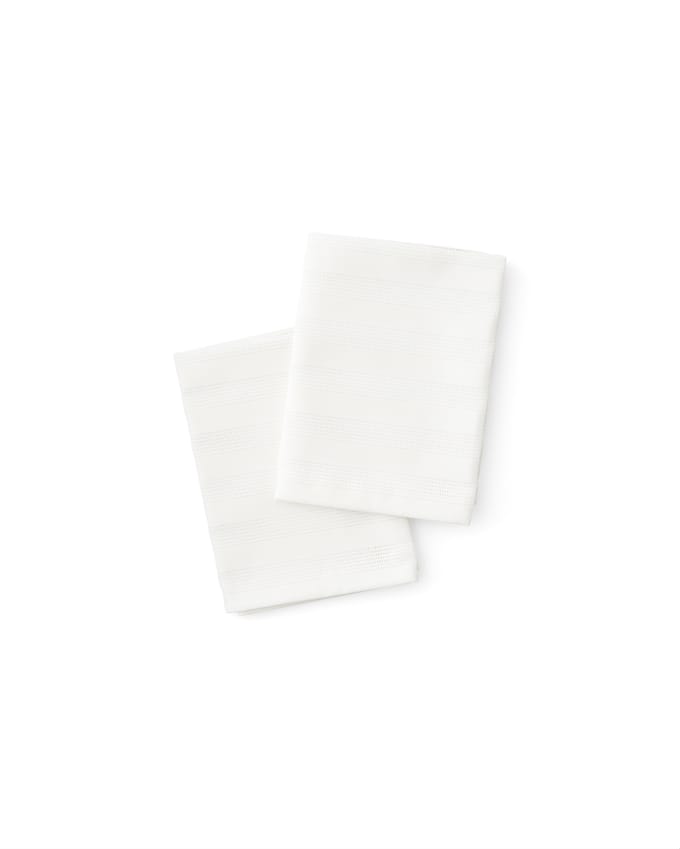 Audo Copenhagen Graphium Theedoek Set Van 2 Ecru/wit