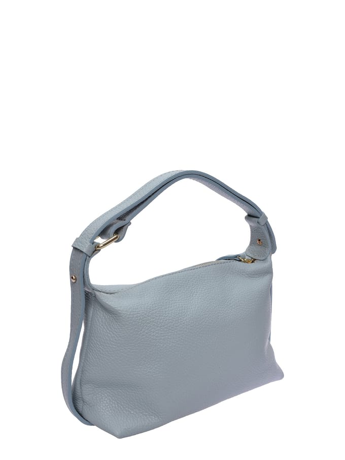 Roberta M Turquoise Rundleer Tas