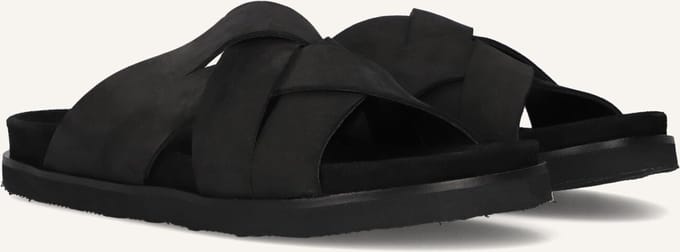 STEFANO LAURAN 26003 Slippers - Heren - Zwart - Maat 41