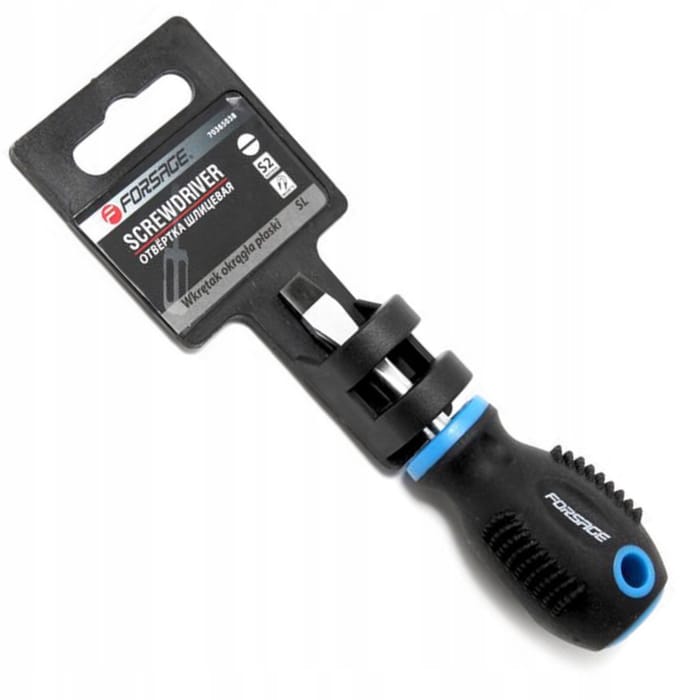 Forsage Platte Schroevendraaier SL6.5x30mm CR-V Staal