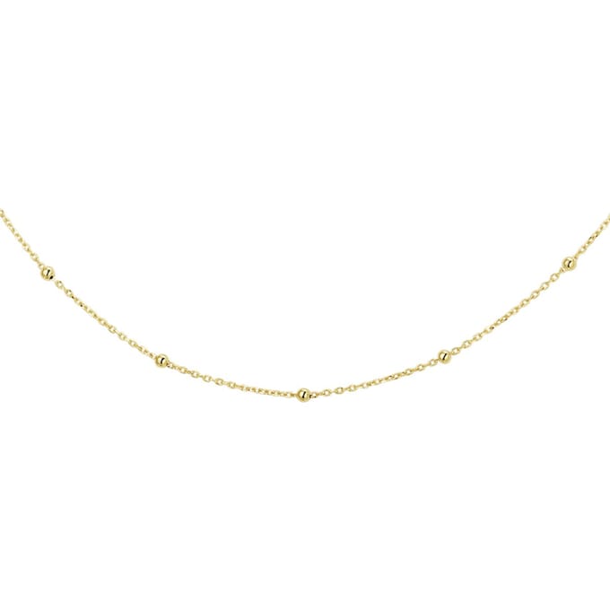 Collier Anker Bolletjes 1,0 Mm 41 - 43 - 45 Cm