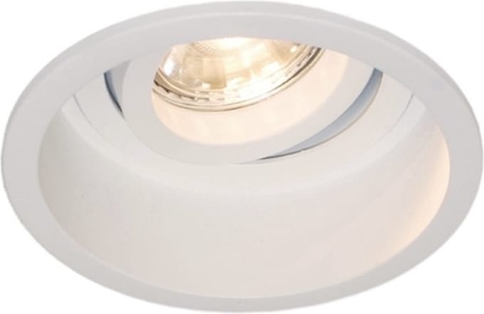 Artdelight - Inbouwspot Rex rond Ø 9,2 cm wit