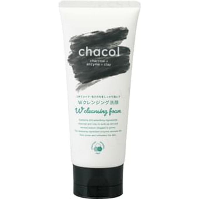 KUMANO COSME - Chacol Charcoal Enzyme Clay W Cleansing Foam 130g
